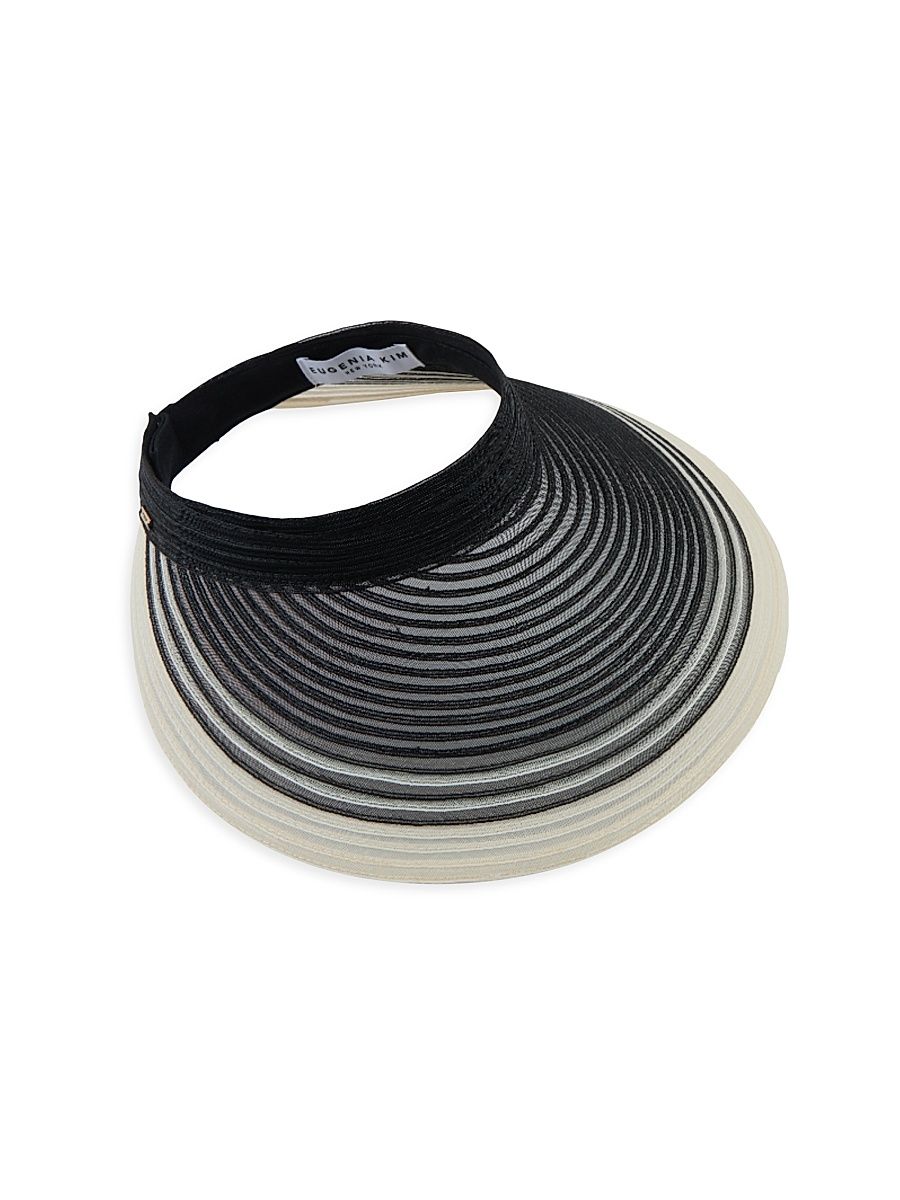 Women's Trixie Packable Visor - Black Ivory