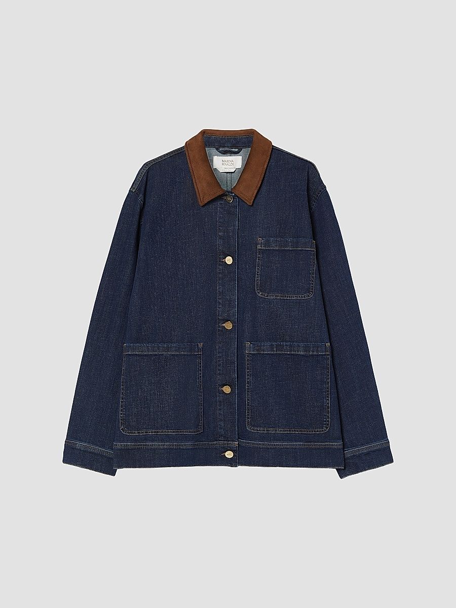 Women's Denim Jacket - Midnightblue - Size 12