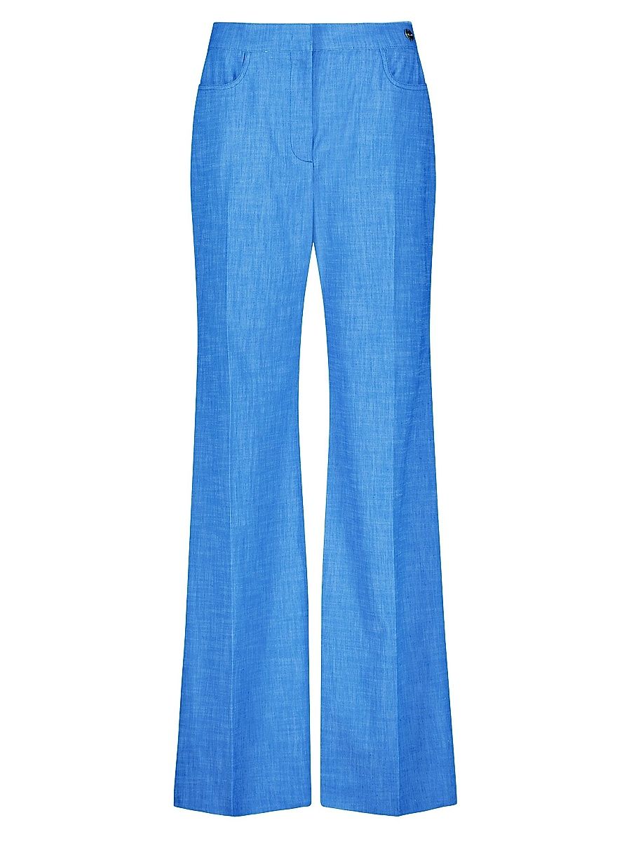 Women's Tonne Trousers in Stretch Denim - Indigo - Size 14