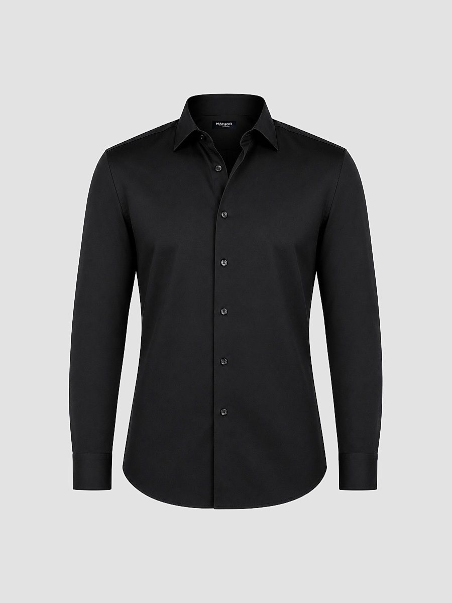 Men's Fibonacci Woven Shirt - Black - Size XXXL