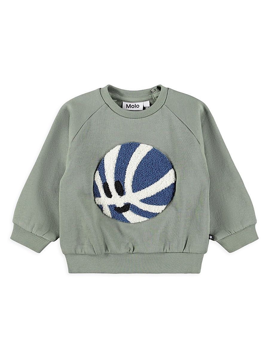 Baby's & Little Kid's Chenille Basketball Sweater - Cladonia - Size 2