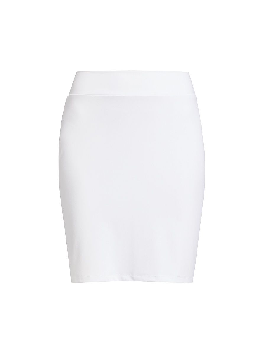 Women's Straight Stretch A-Line Skirt - Sugar - Size Small