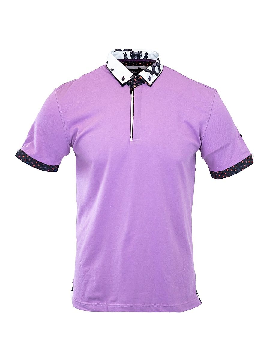 Men's Polo Mozart T-Shirt - Purple - Size XXL