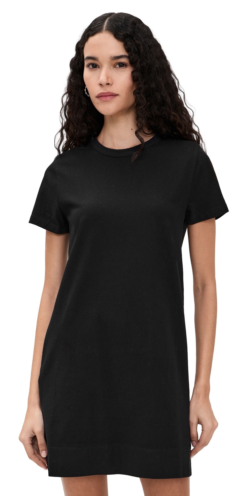Madewell T-Shirt Mini Dress Jet Black XXL