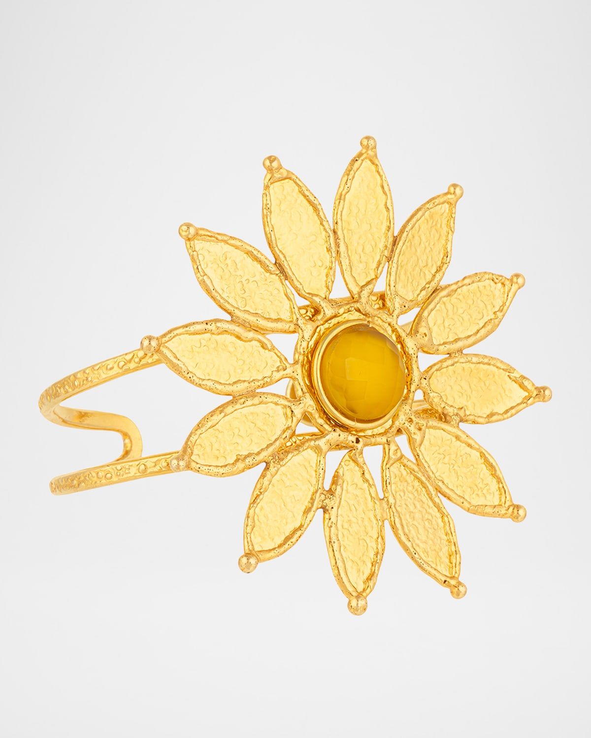 Sunflower Cuff Bracelet