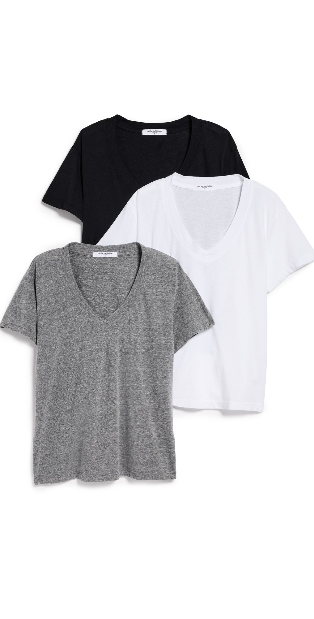 perfectwhitetee Hendrix Tee 3 Pack Essential M