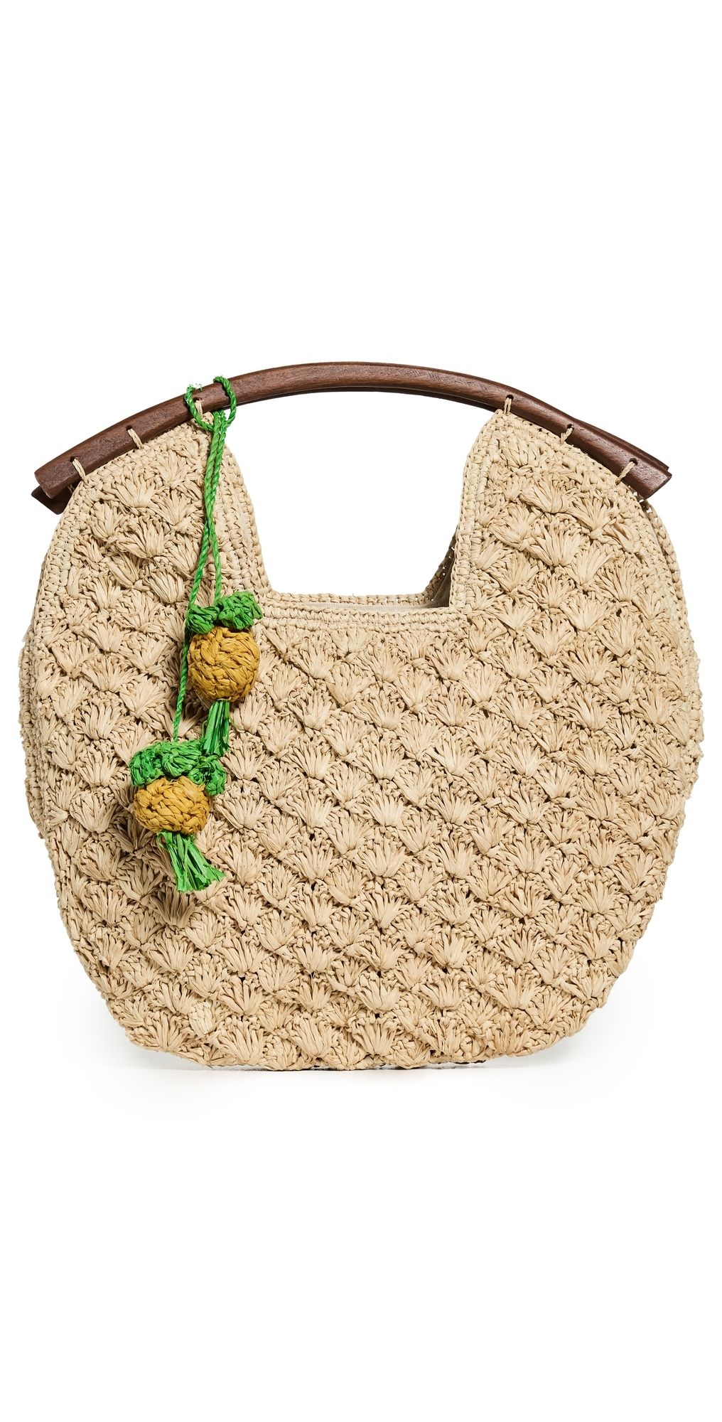 Mar Y Sol Isla Clutch Natural One Size