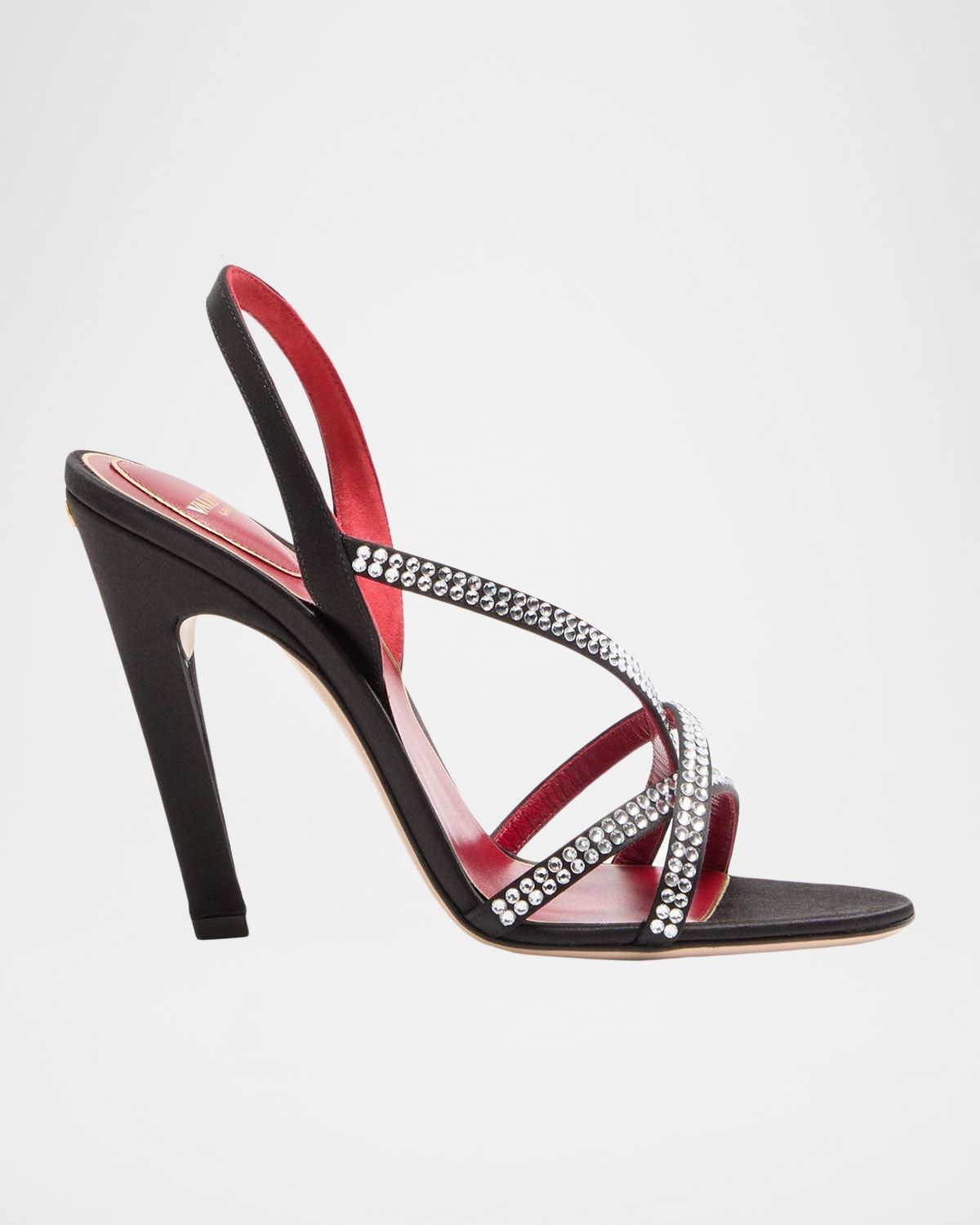 Dans Le Foyer Embellished Slingback Sandals