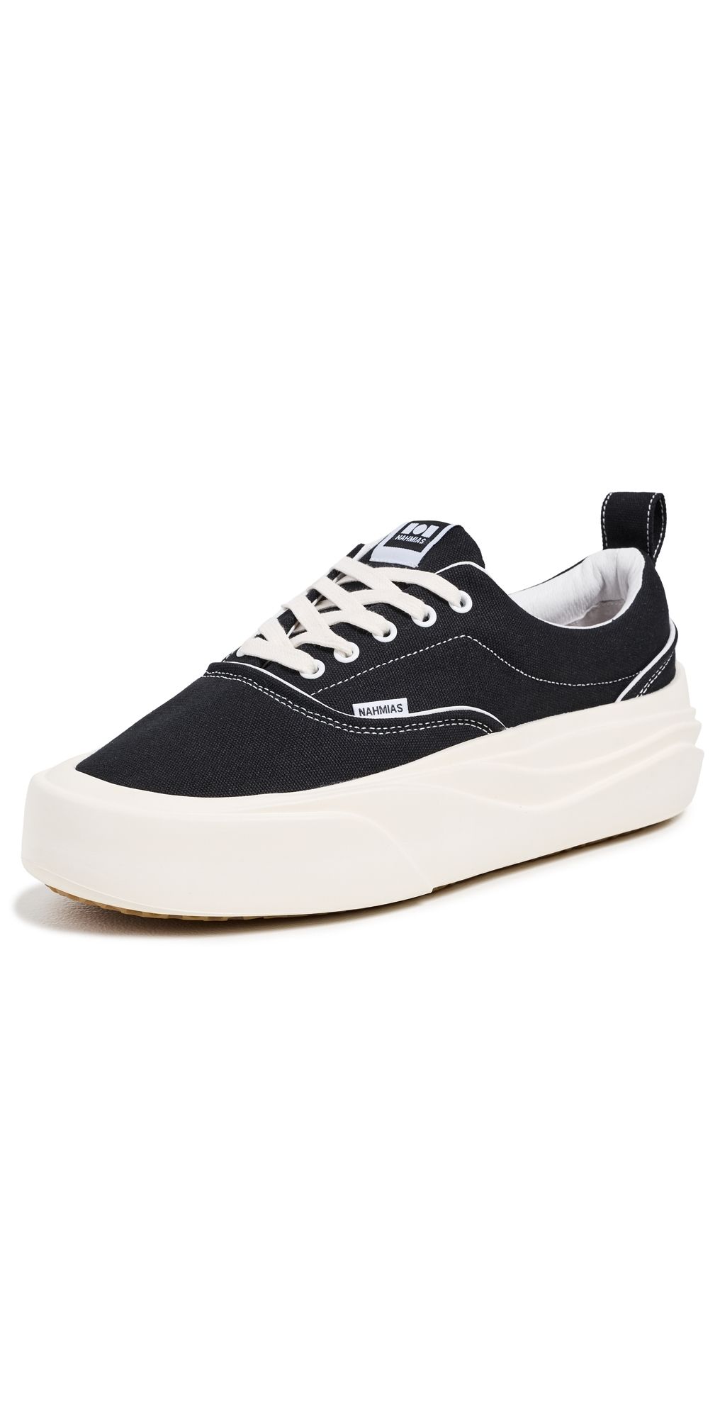 Nahmias Ollie Sneakers Black Canvas 14