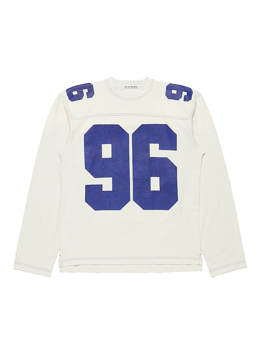 Men's Exfold Cotton Long-Sleeve Soccer T-Shirt - Oat Beige - Size XL