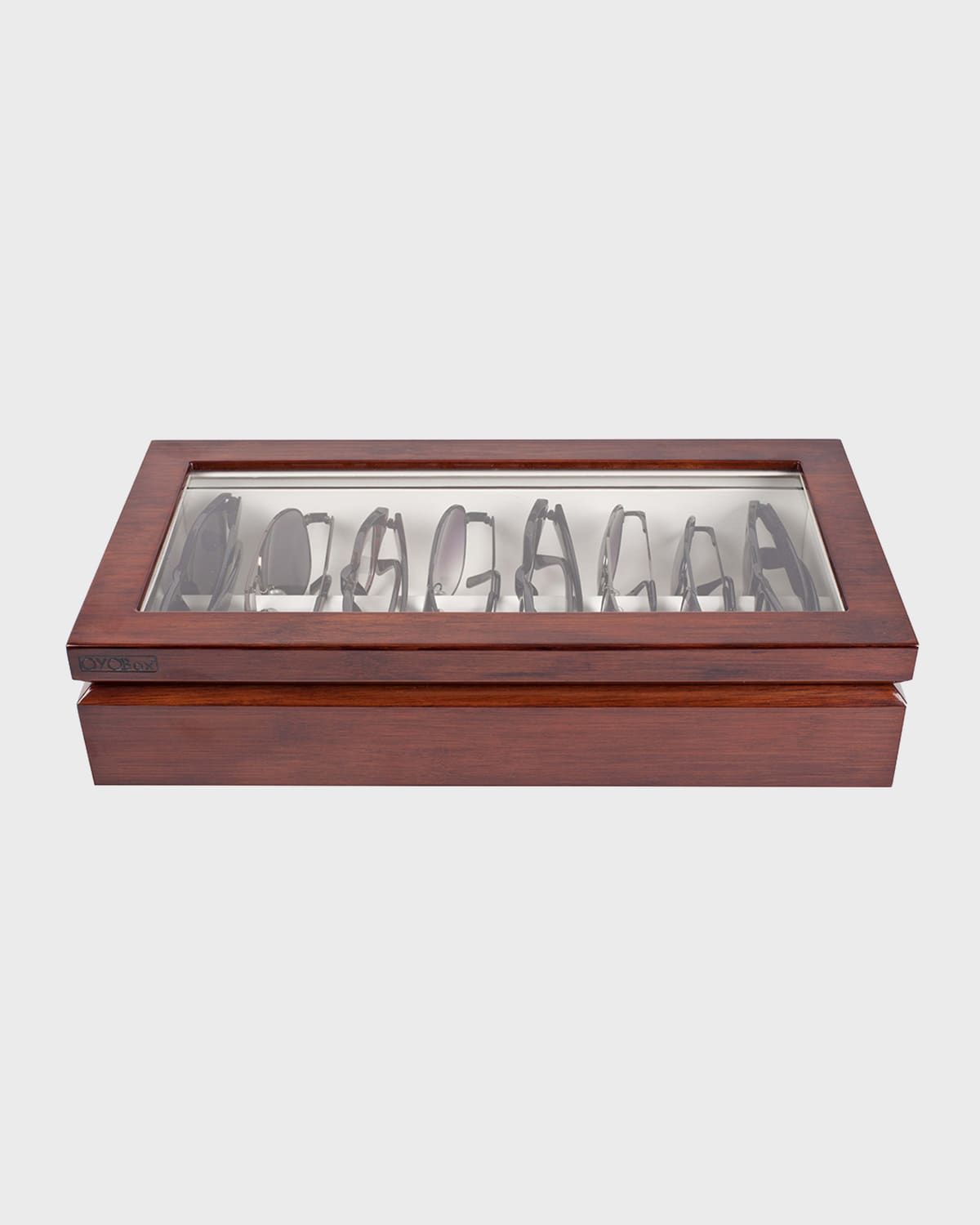 Eyewear Organizer Case, Mahogany
