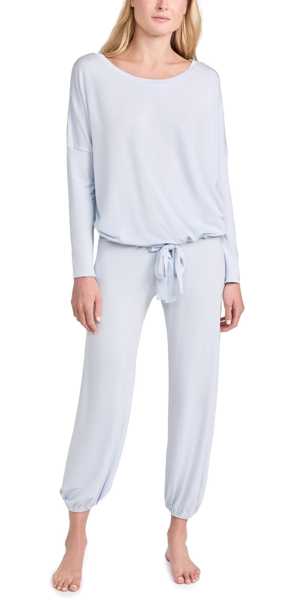 Eberjey Gisele The Slouchy Set Ice Blue XL