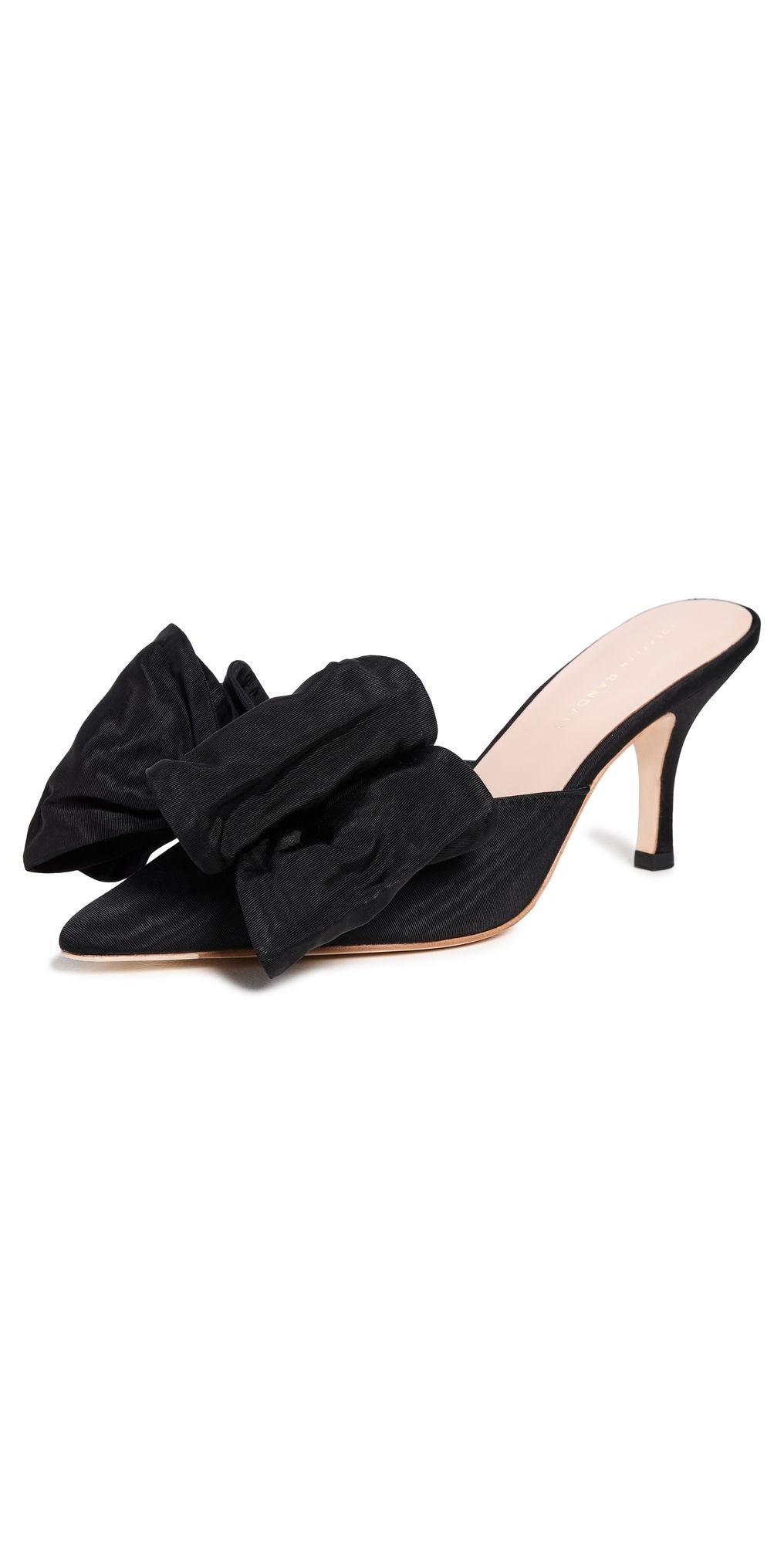 Loeffler Randall Margot Bow Mules Black 10
