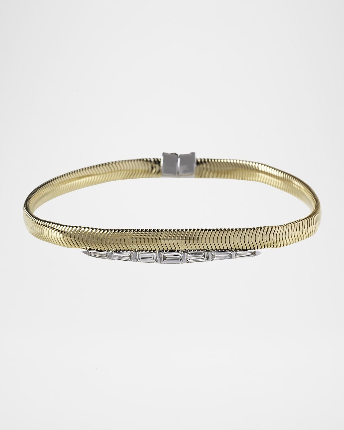 Feelings 18k Diamond Baguette Bracelet