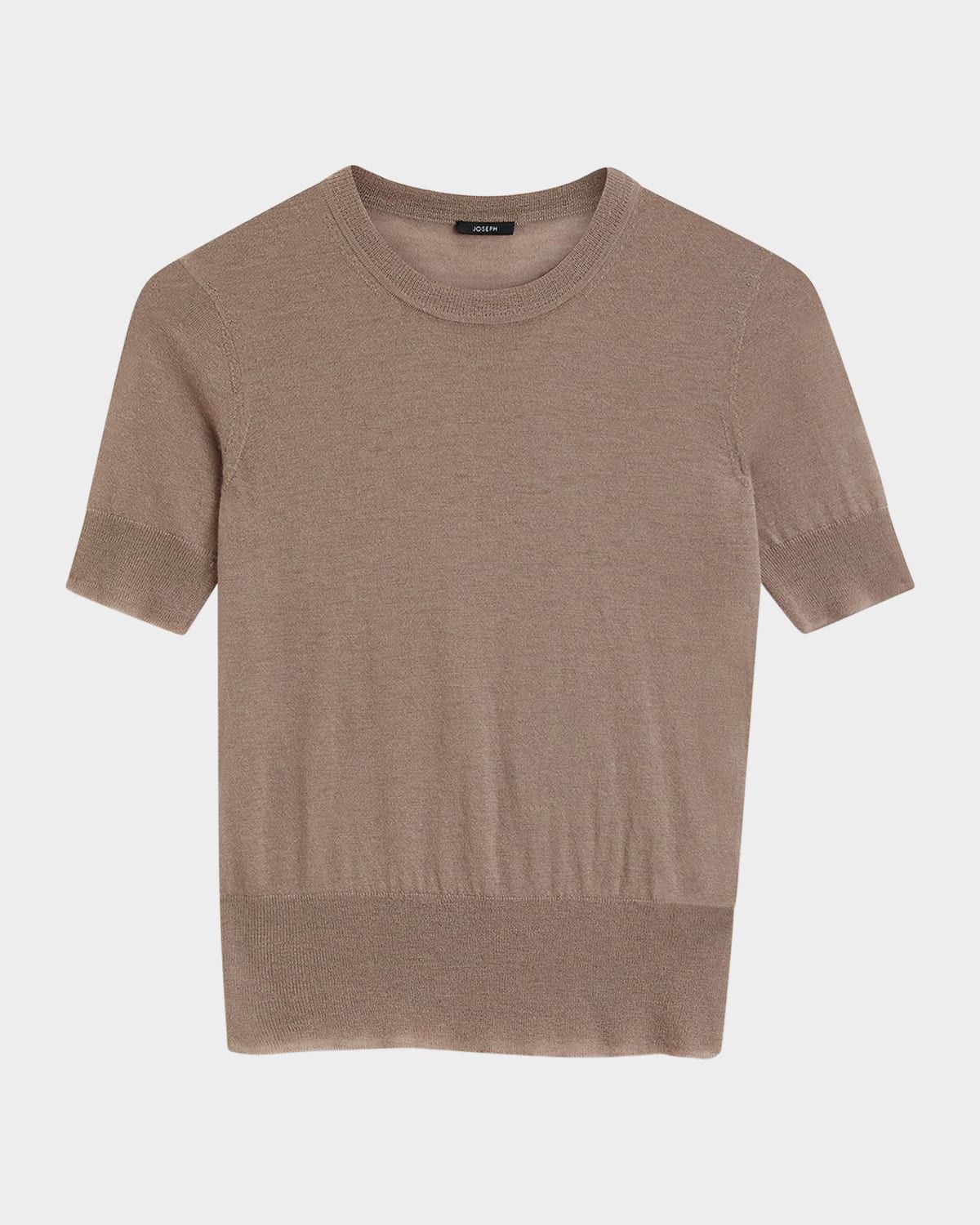 Cashair Semi-Sheer Cashmere Top