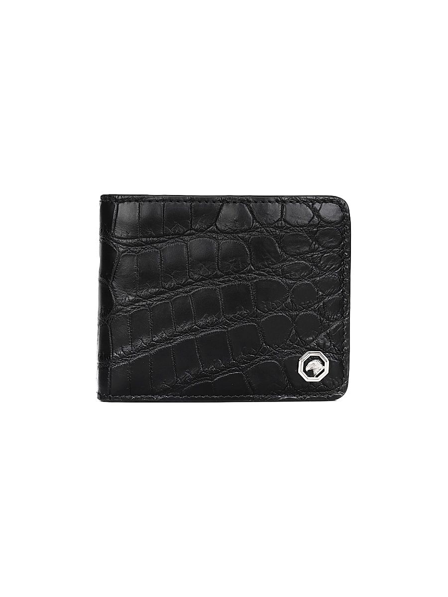 Men's Exquisite Bifold Wallet - Black