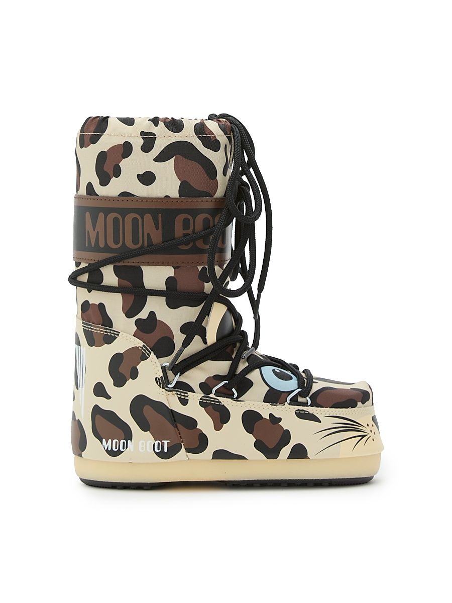 Little Girl's MB Icon Animal Boots - Leopard - Size 7 (Toddler)