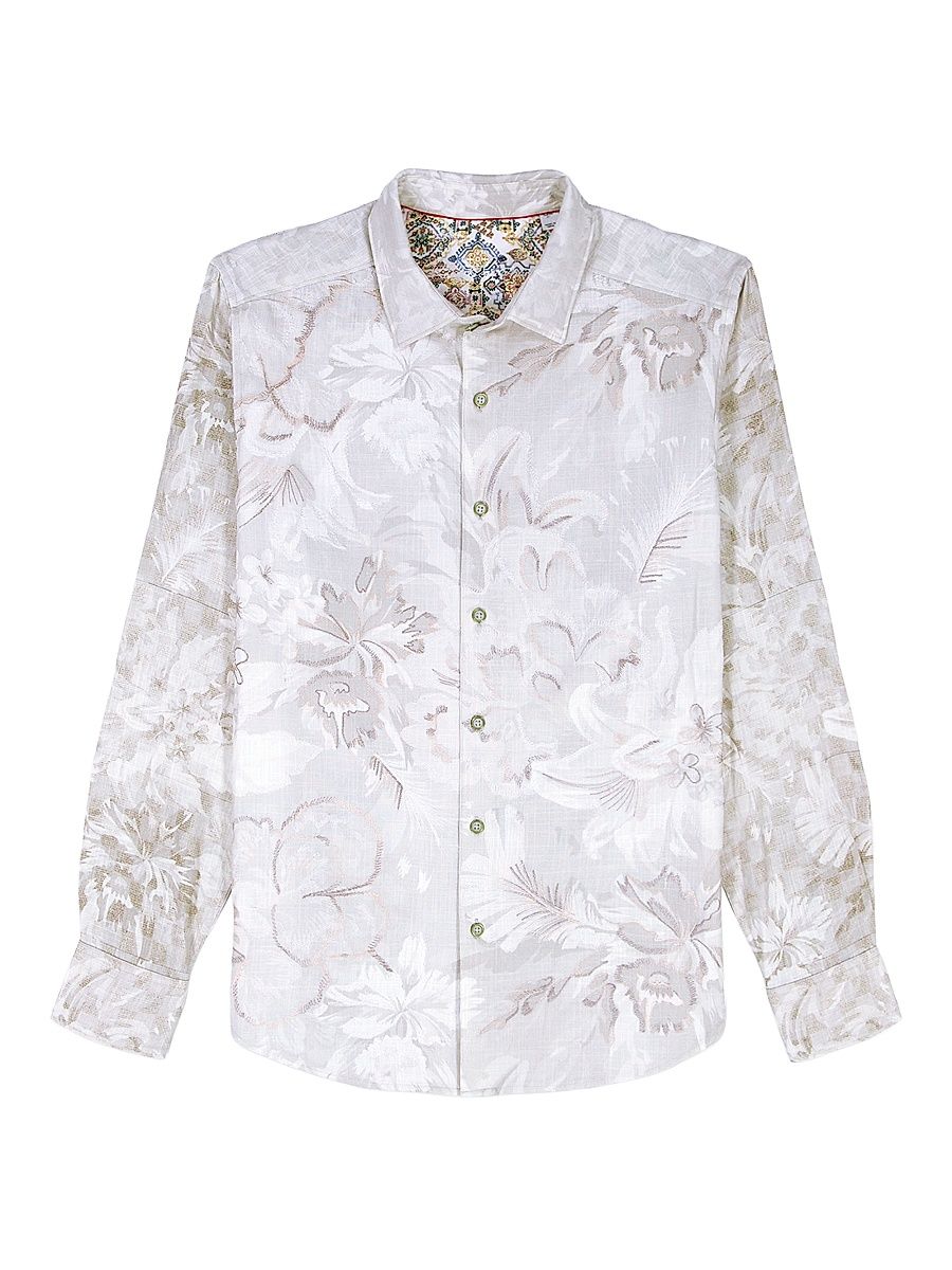 Men's Sand Cruiser Floral Graphic Shirt - Size XXL