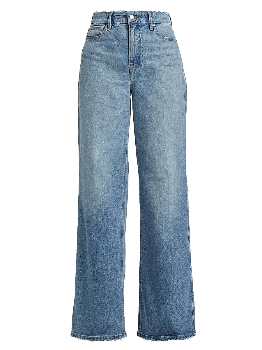 Women's Good Skate High-Rise Wide-Leg Jeans - Indigo - Size 12