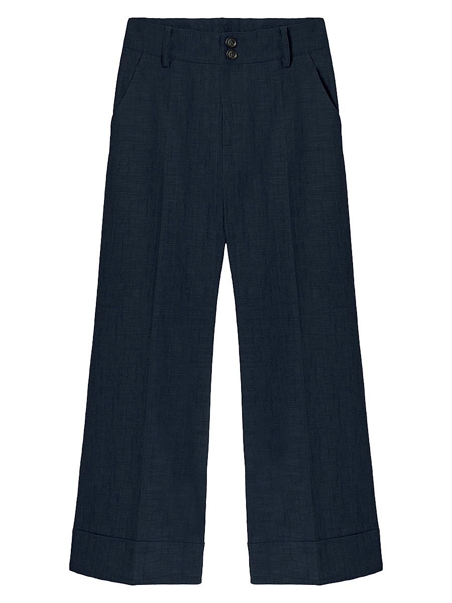 Women's Hendrix Pants - Solid Midnight Blue - Size Large