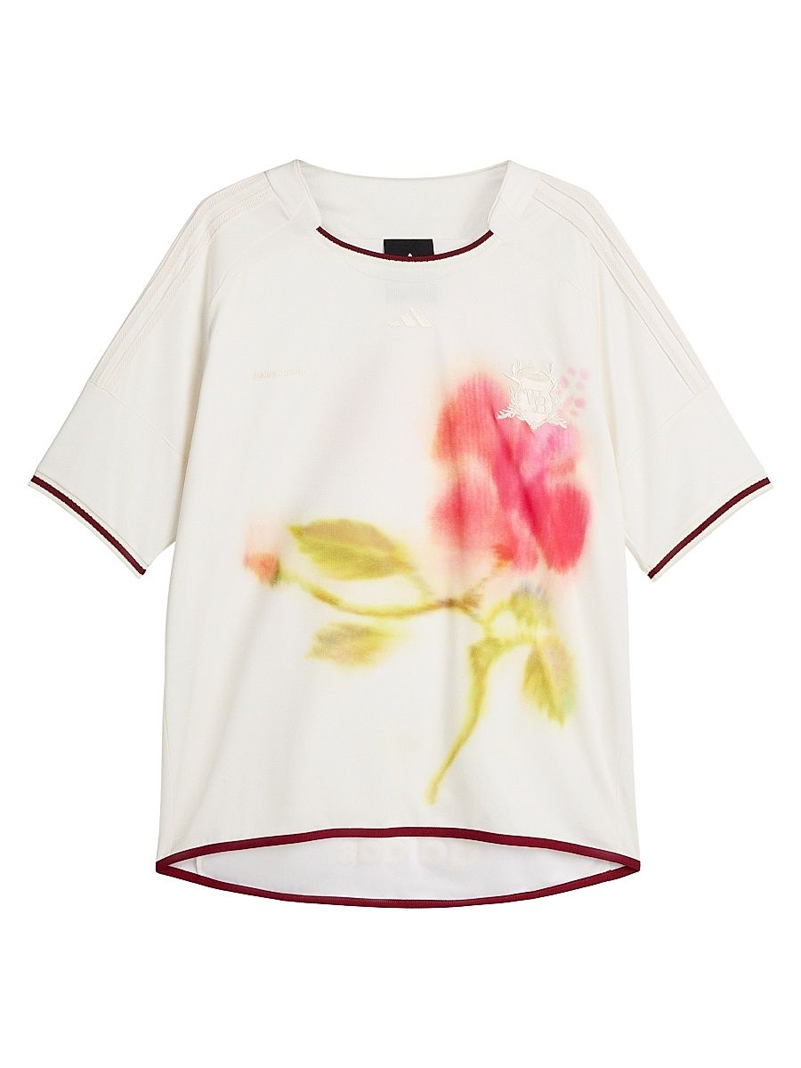 Men's adidas x Wales Bonner Football Jersey - Chalk White - Size Large