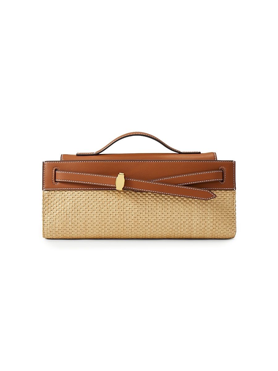 Women's Dash Raffia Clutch - Hazelwood Natural
