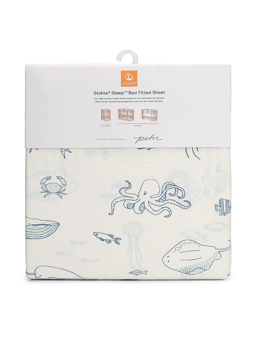 Stokke Sleepi Fitted Sheet - Aquatic