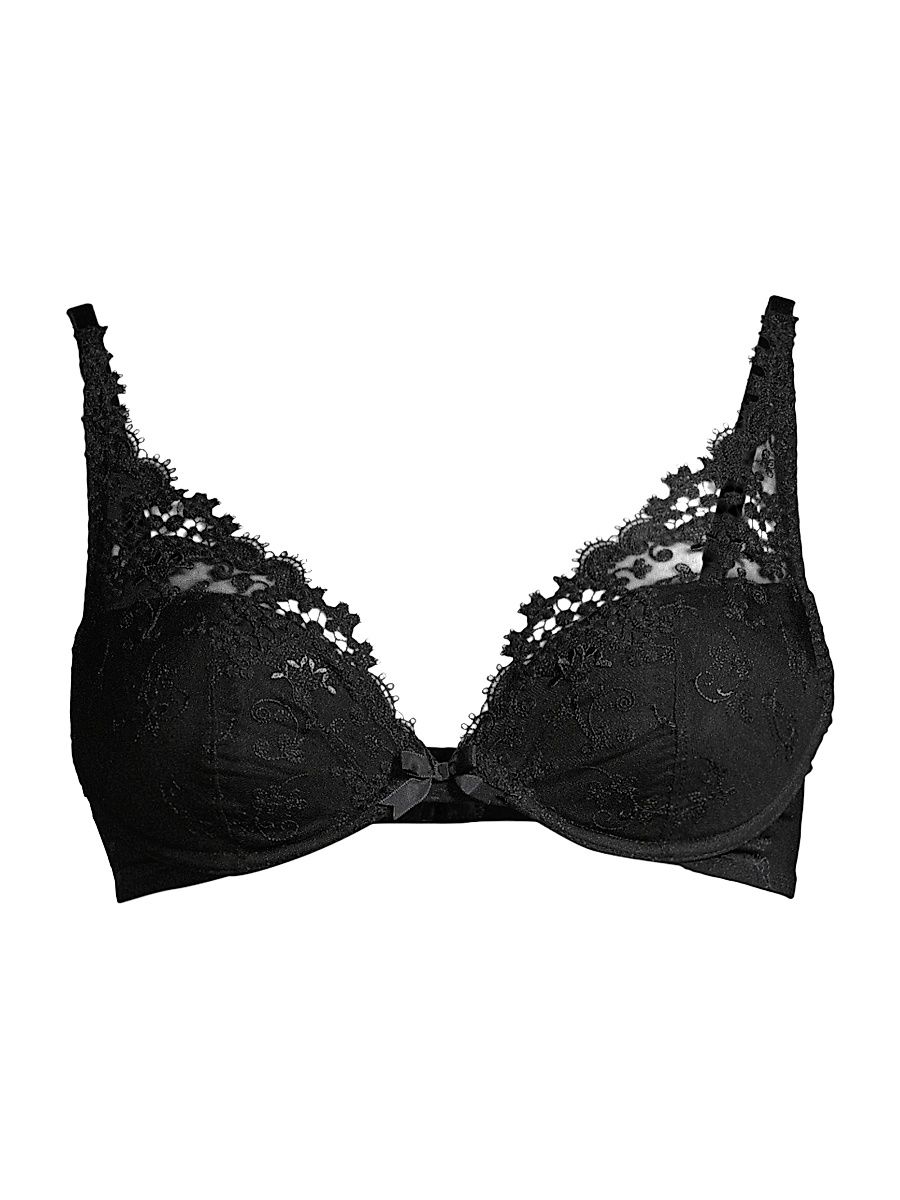 Women's Wish Triangle Contour Bra - Black - Size 32B