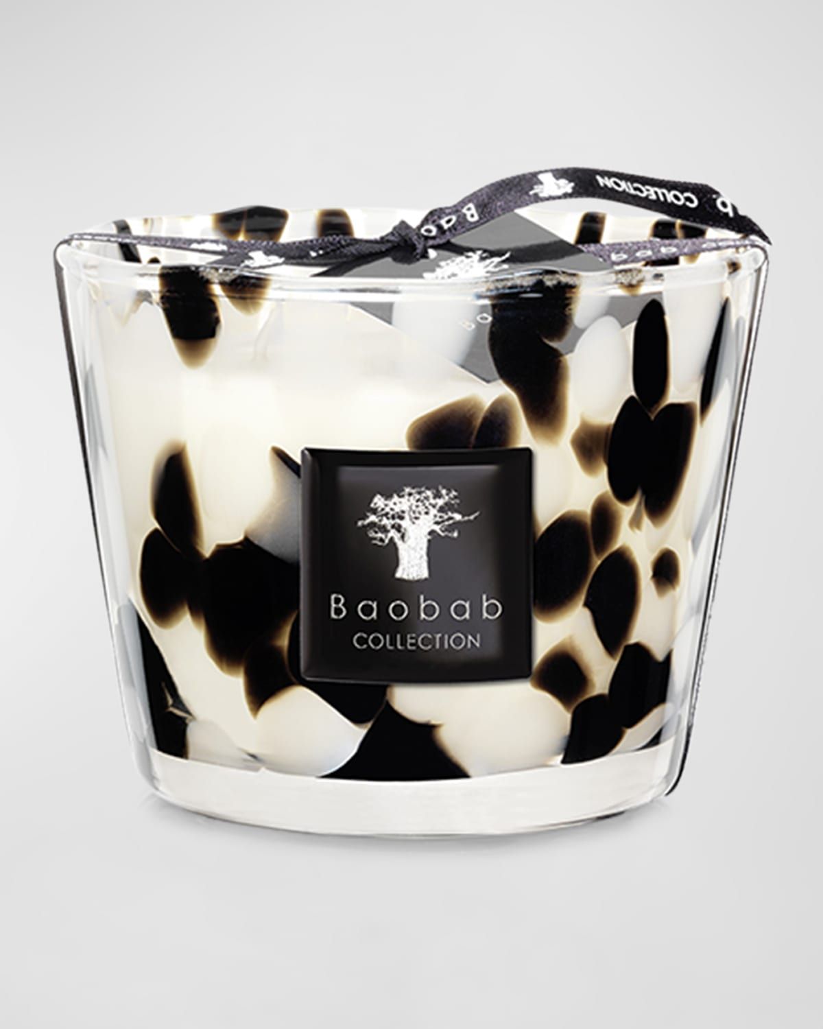 Black Pearls Scented Candle, 3.9"
