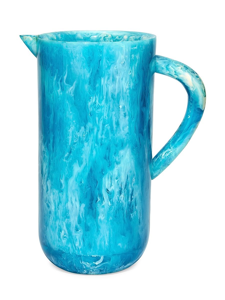 Mustique Acrylic Pitcher - Blue