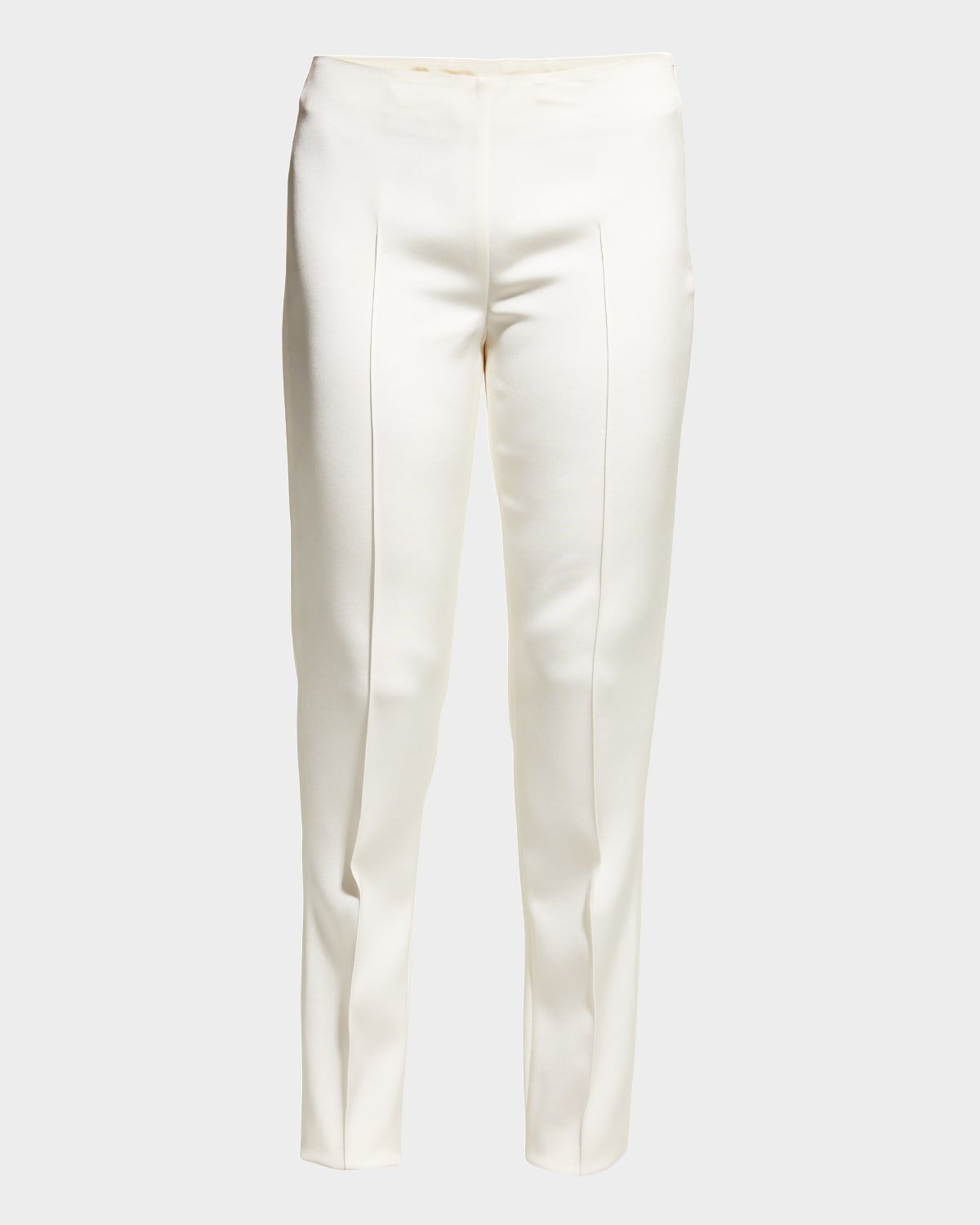 Melissa Mid-Rise Slim-Leg Pants