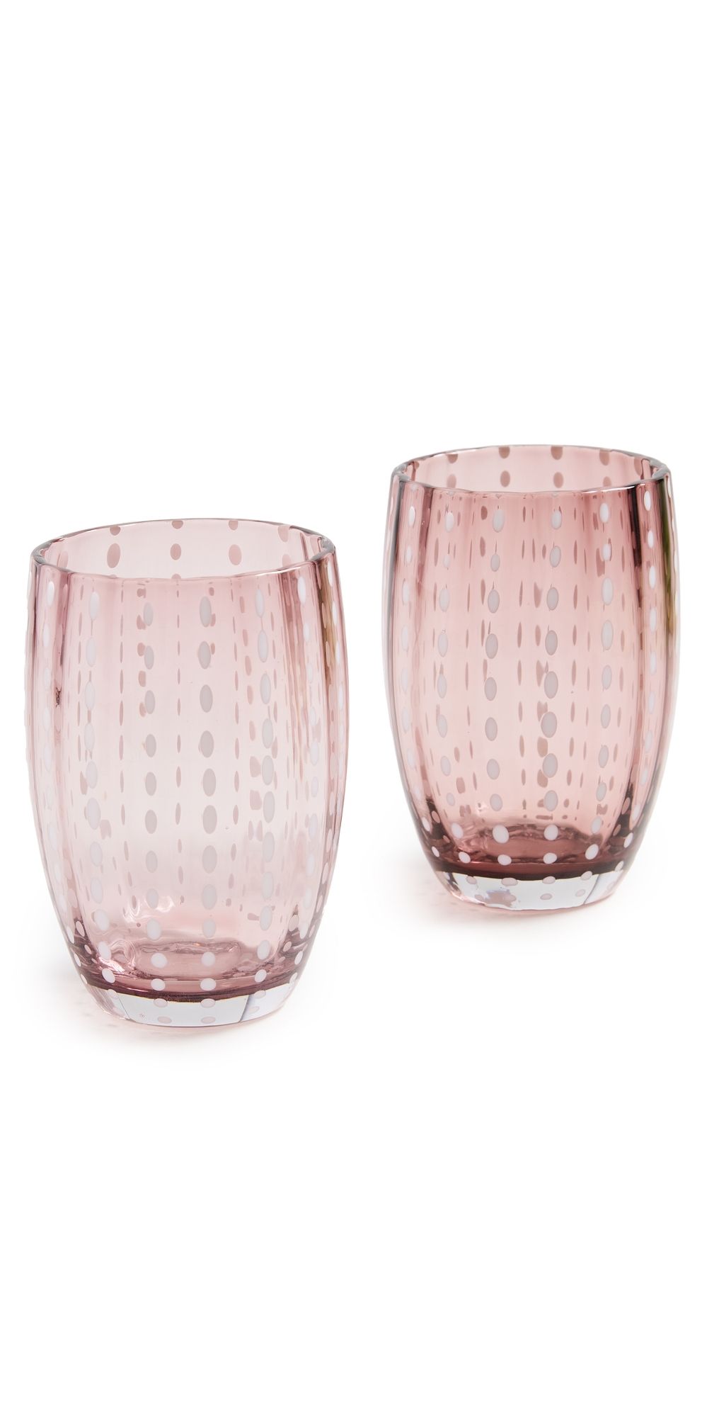Zafferano Perle Tumbler Set of 2 Amethyst One Size
