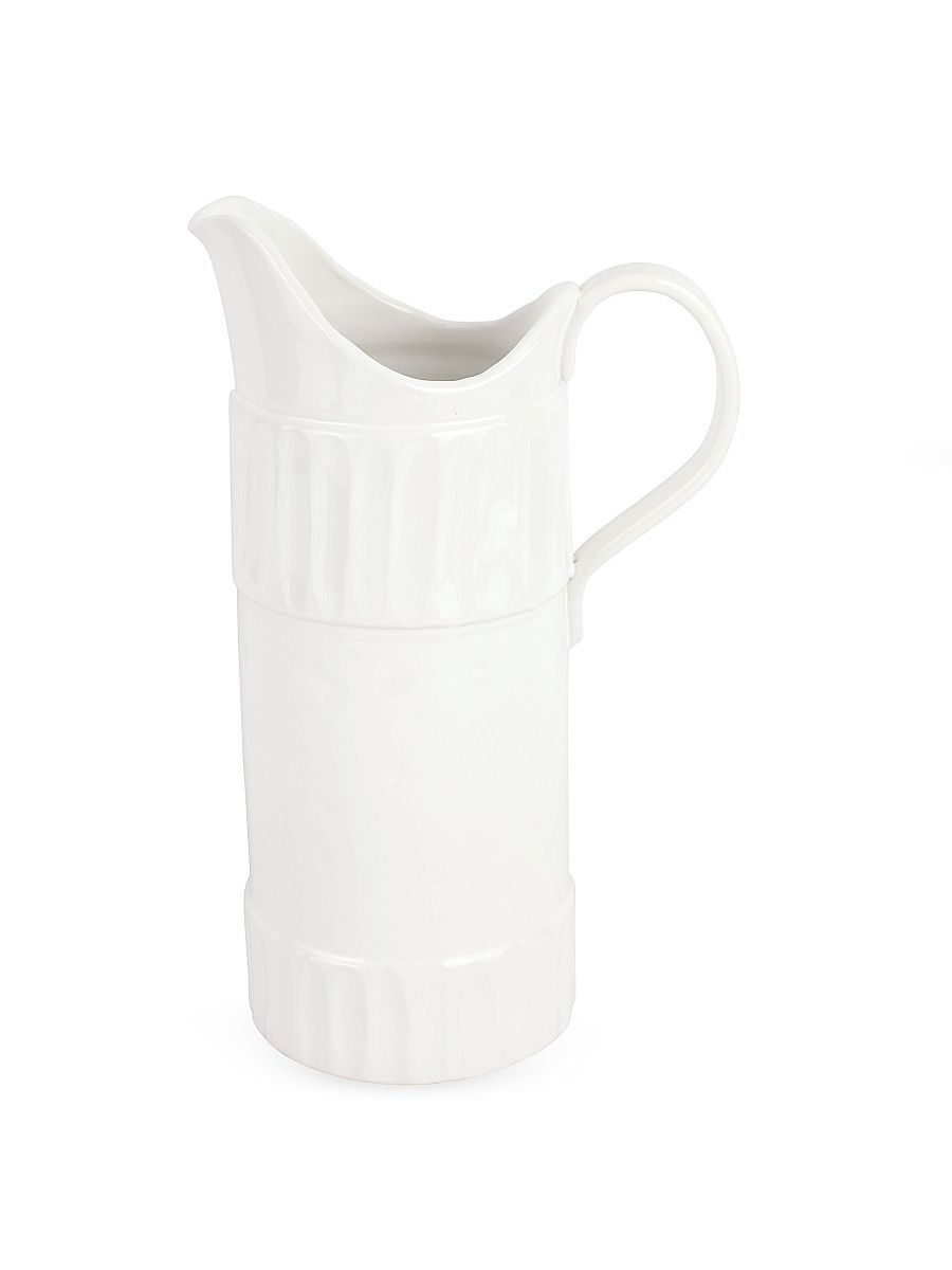 Pietra Serena Tavern Pitcher - White