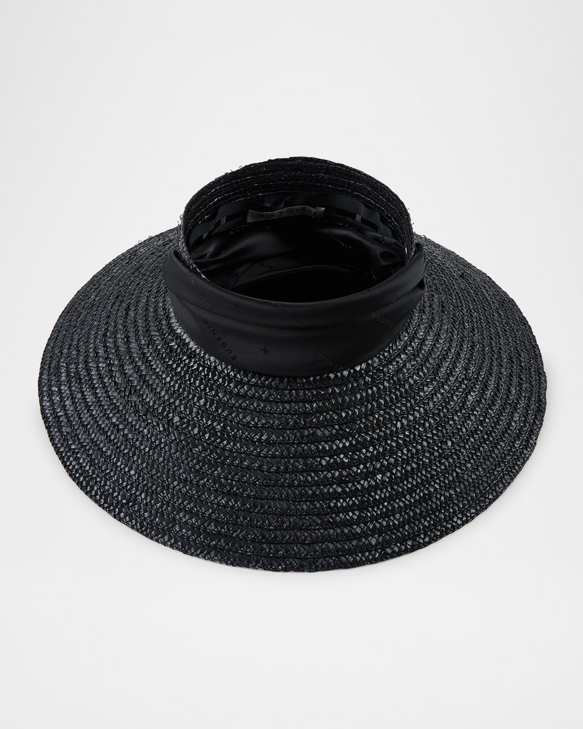 Arabella Open-Crown Straw Beach Hat
