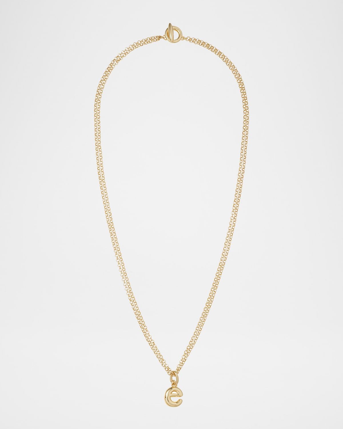 The Puffy Initial Necklace