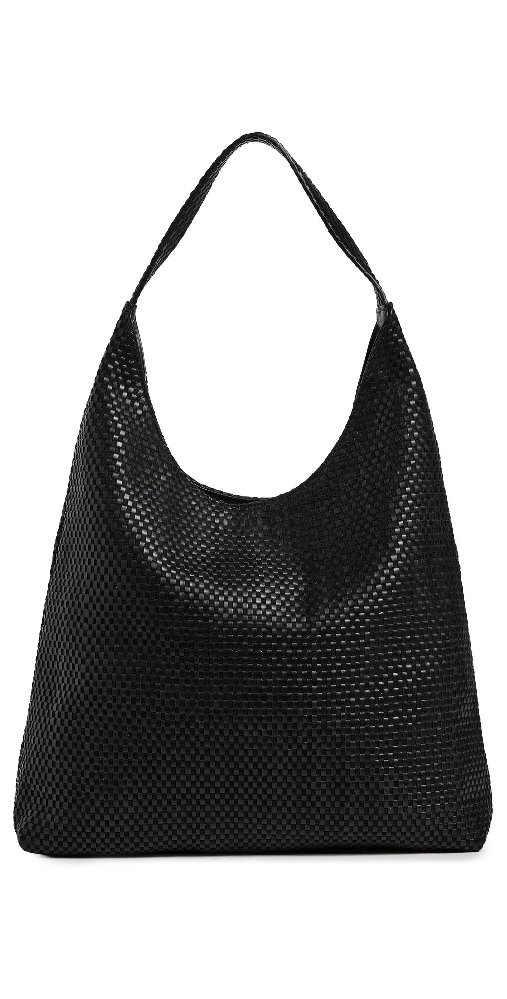 St. Agni Lattice Weave Large Tote Black One Size