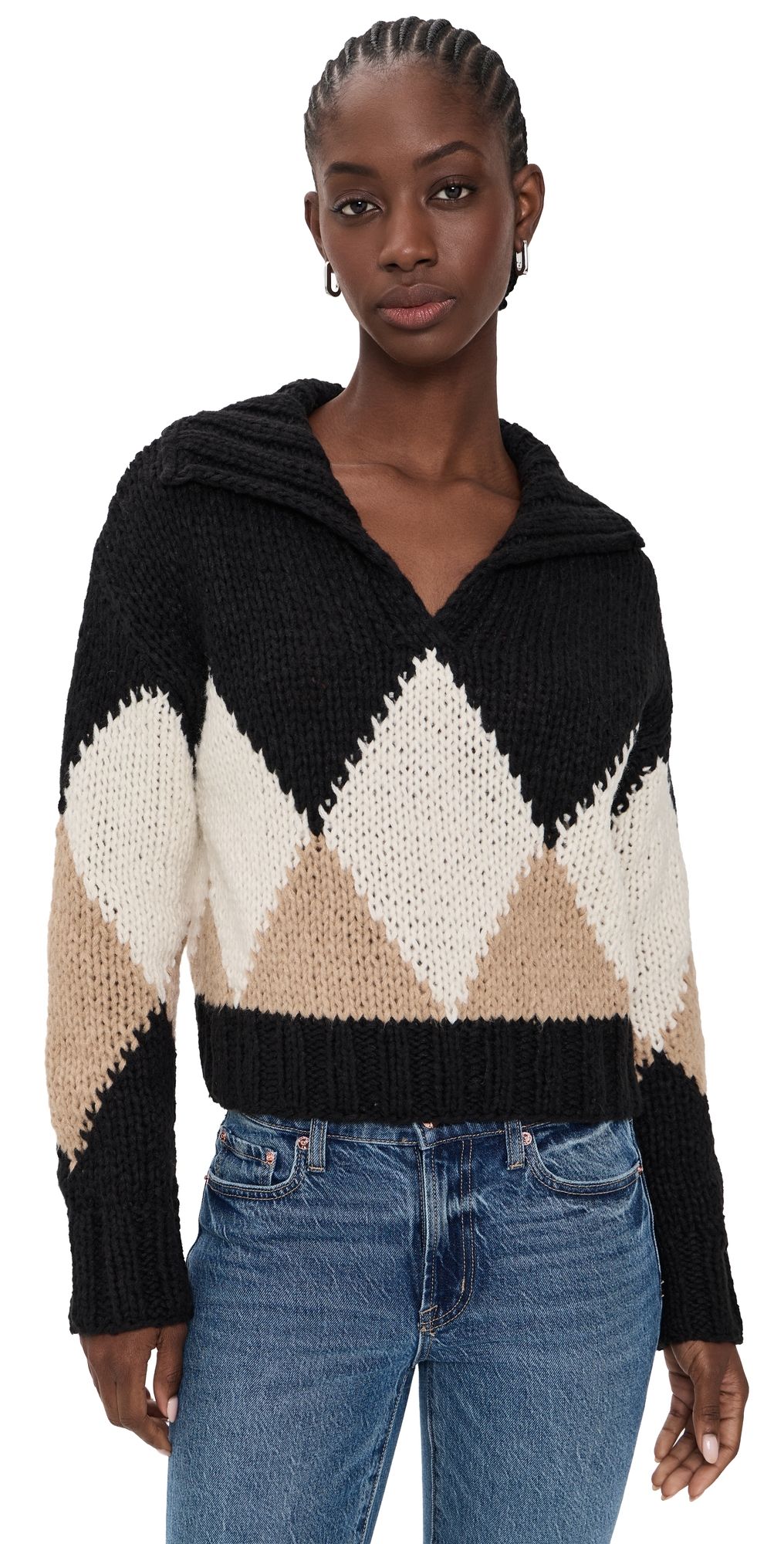 Z Supply Lexington Sweater Black XS