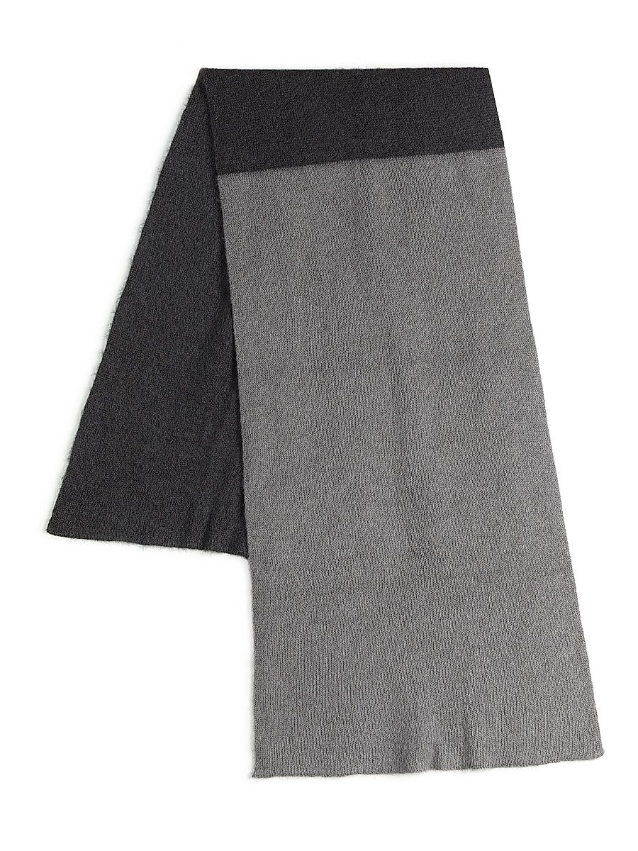 Men's Solid Brushed Scarf - Medium Grey