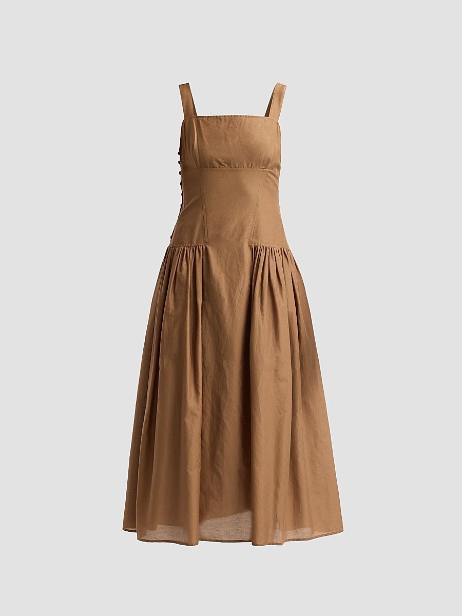 Women's The Garden Midi Dress - Moss - Size 0