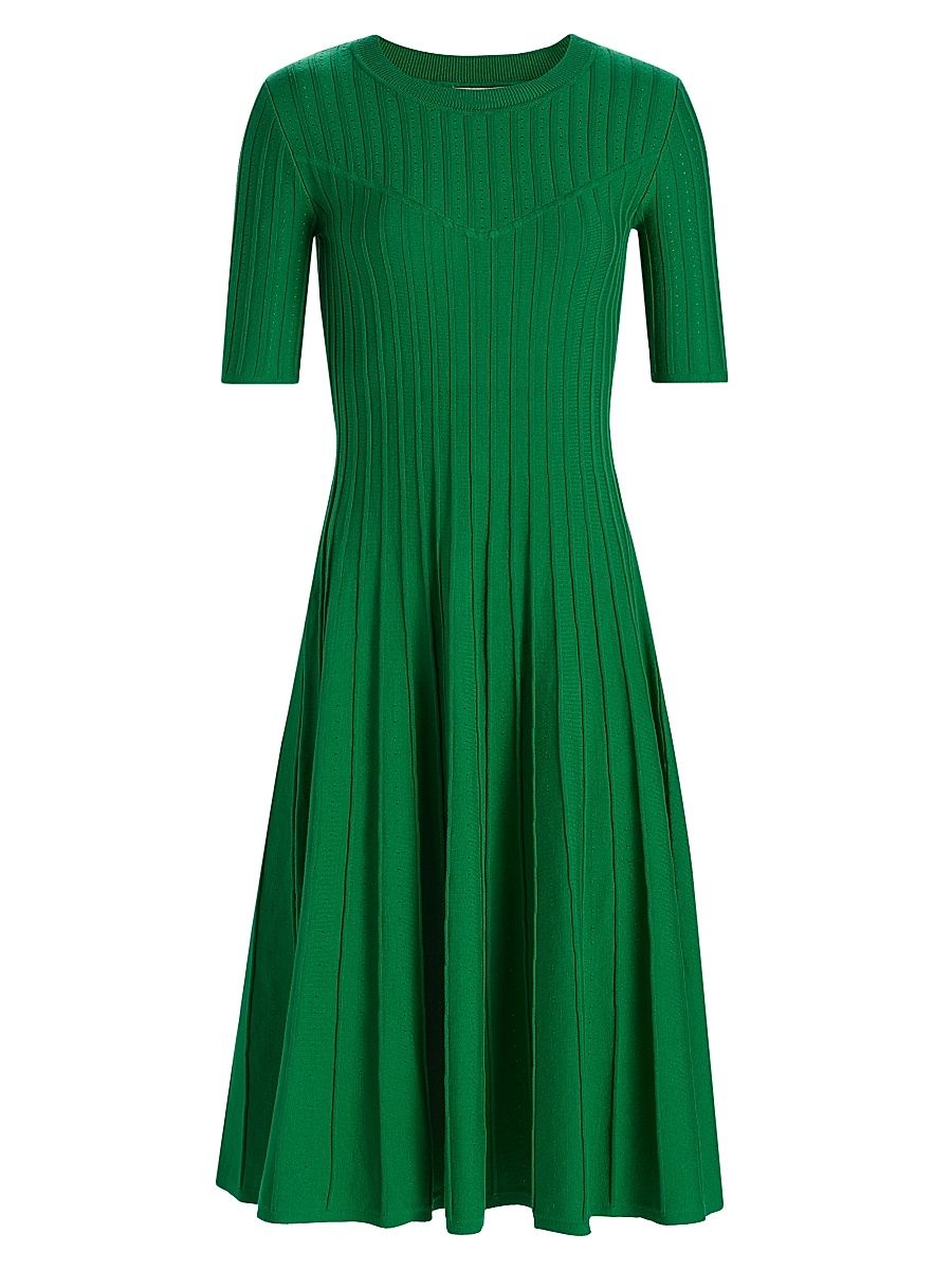Women's The Wanda Midi Sweaterdress - Green Lark - Size XL