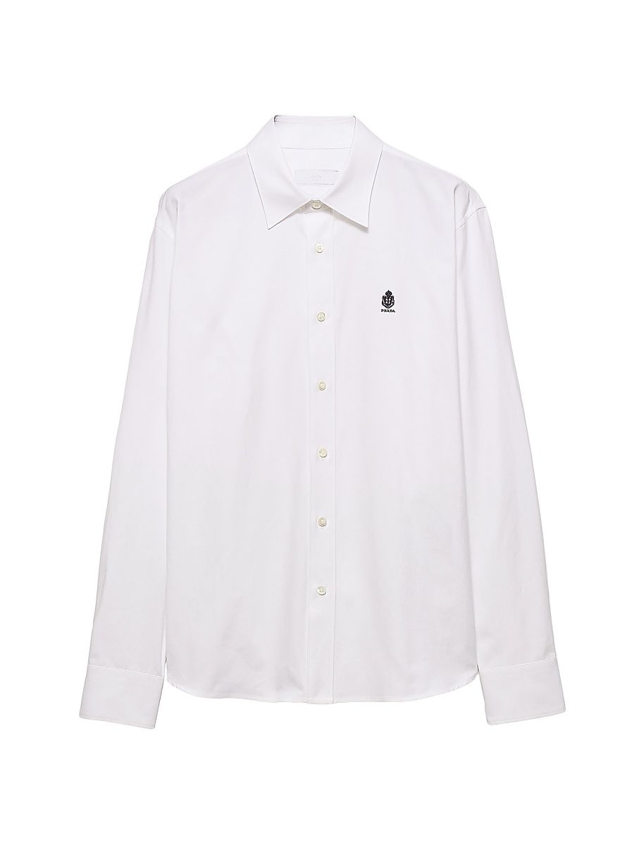 Men's Cotton Shirt - White - Size 17