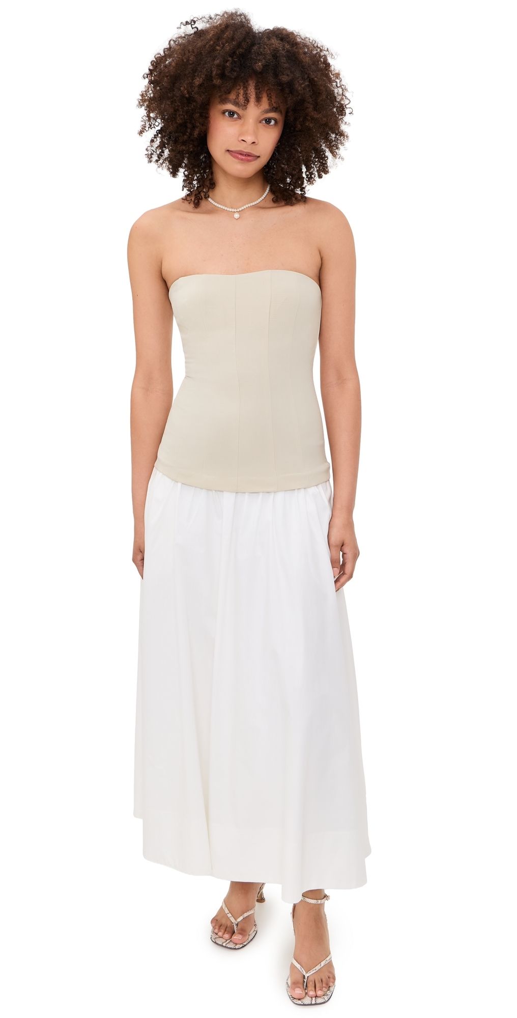 NIA Estela Dress Sand S