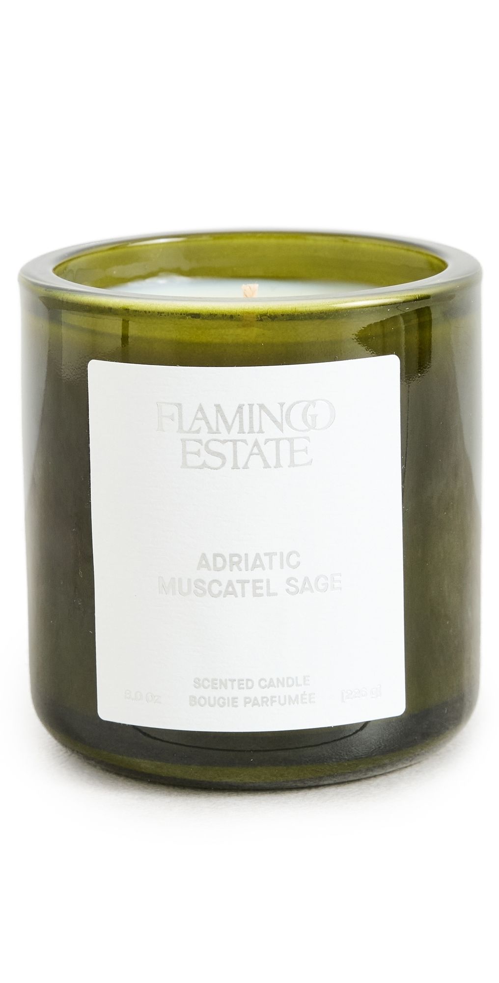 Flamingo Estate Adriatic Muscatel Sage Candle Green One Size