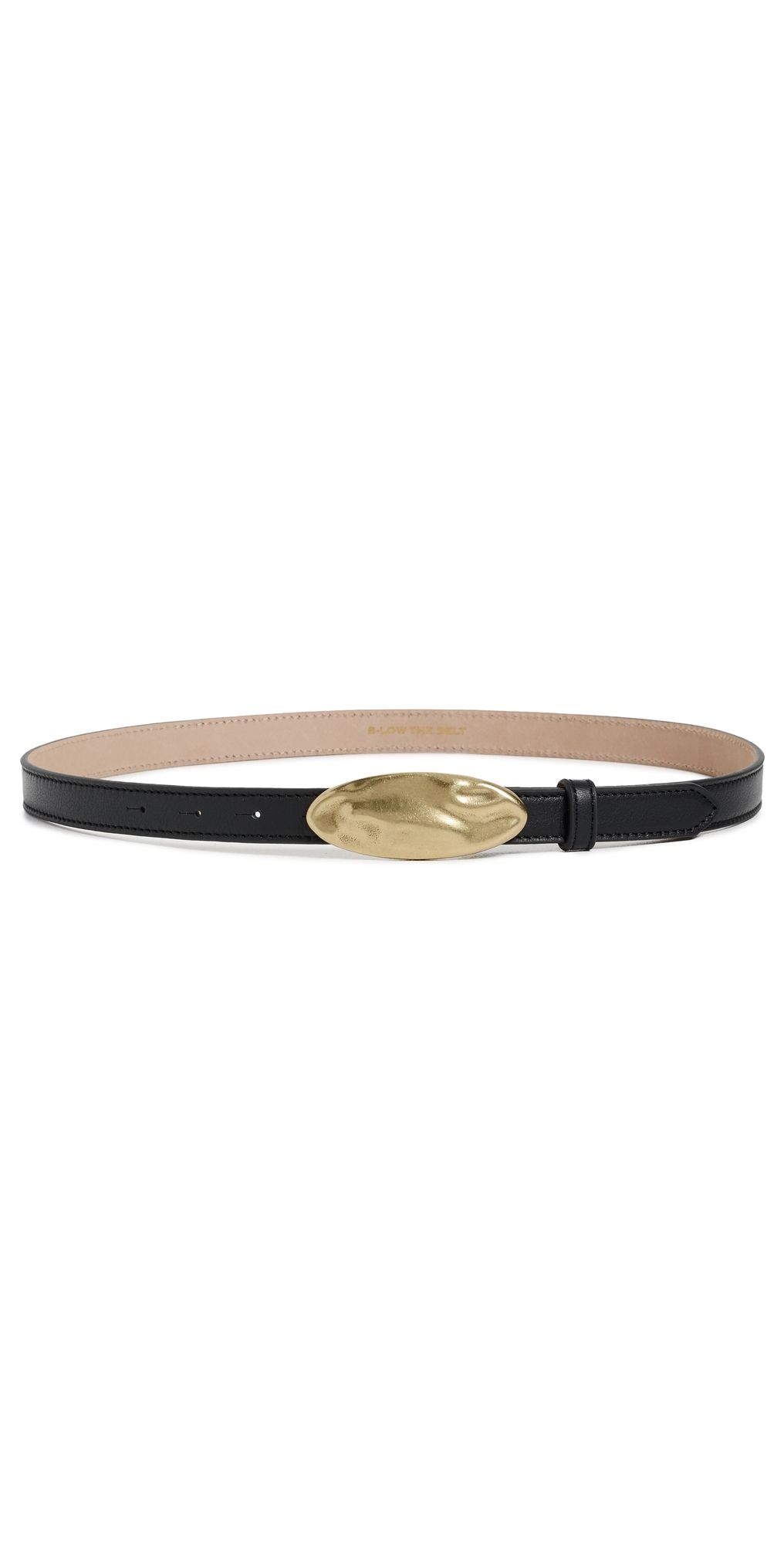 B-Low The Belt Darrian Leather Belt Black Brass M
