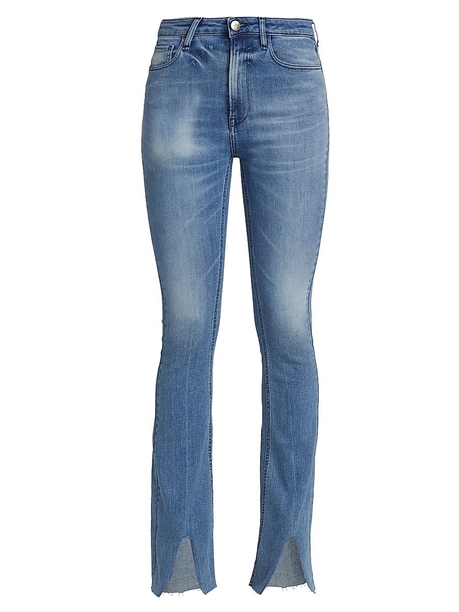 Women's Maya High-Rise Straight-Leg Split Jeans - New Crinkle - Size 29