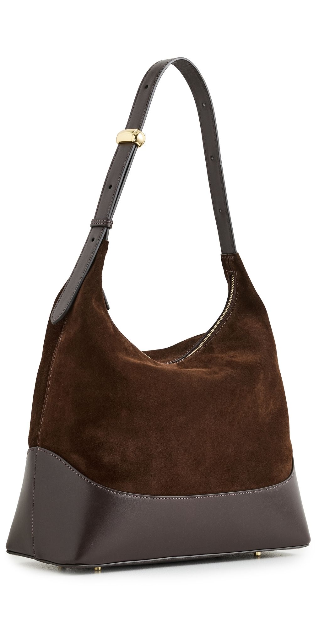 Elleme Large Loop Suede/Leather Bag Brownie/Tobacco One Size