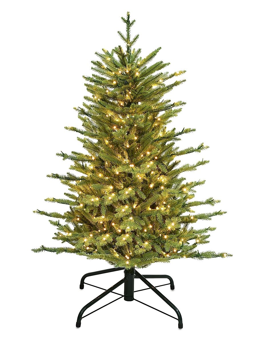 Holiday Newness Deluxe 4' Pre-Strung Faux Saint Catherine Tree - Green