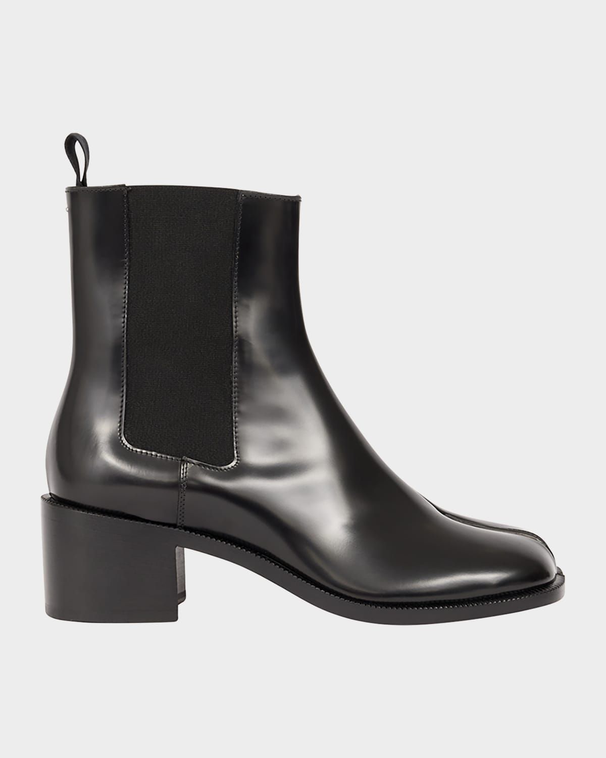 Tabi City Leather Split-Toe Chelsea Boots