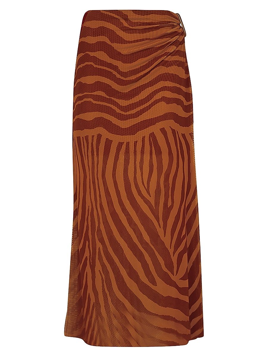 Women's Sundown Amira Striped Maxi-Skirt - Size Small