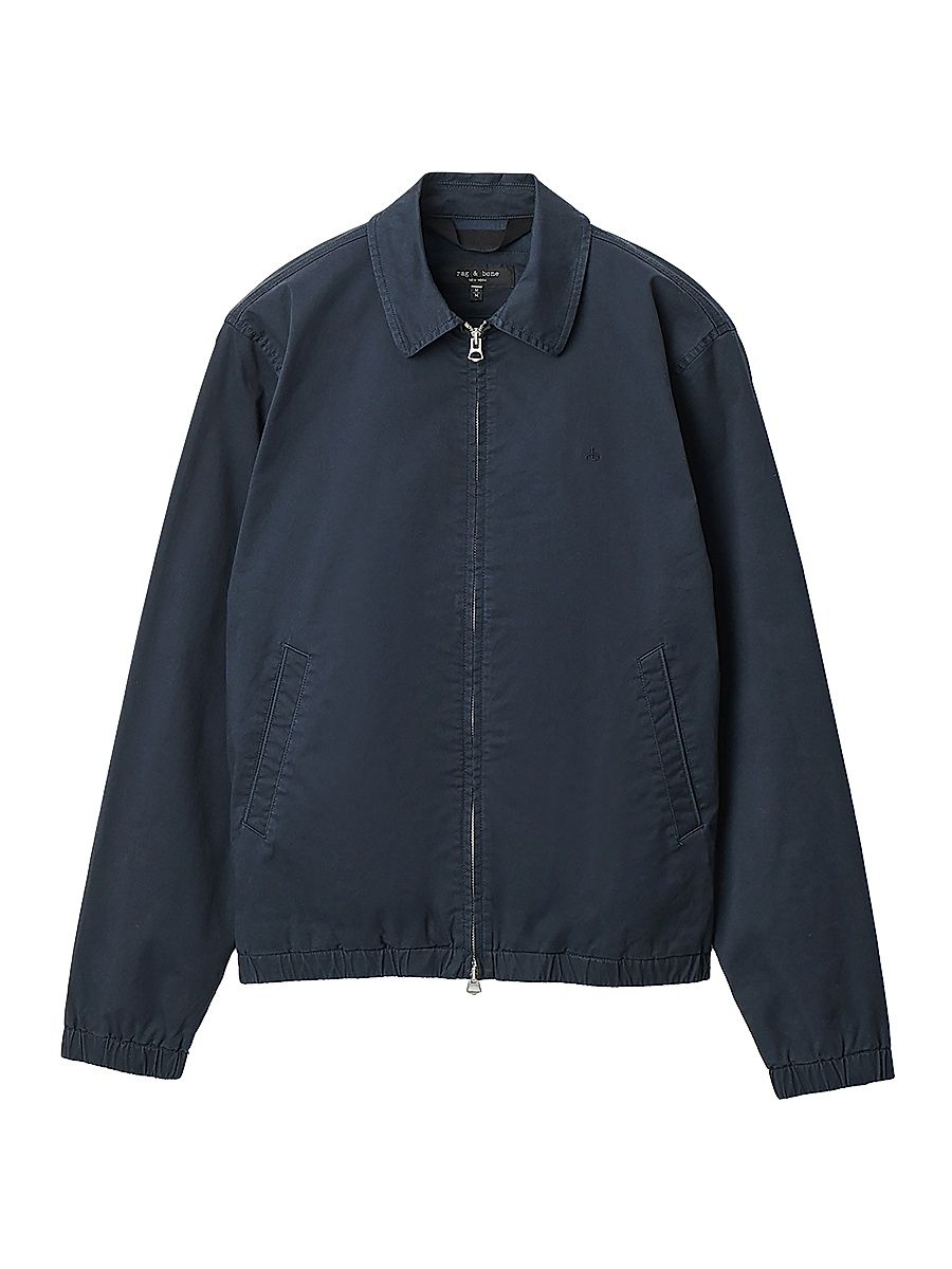 Men's Harrington Stretch-Cotton Twill Jacket - Salute - Size XXL